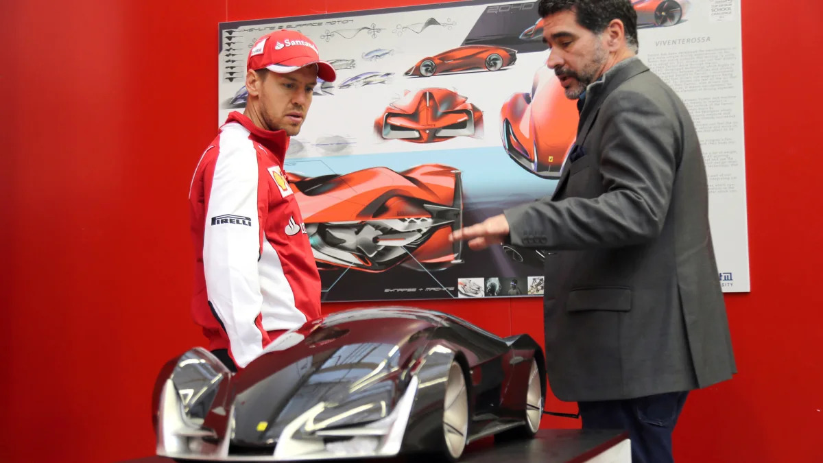 Ferrari Top Design School Challenge 2015 Sebastian Vettel