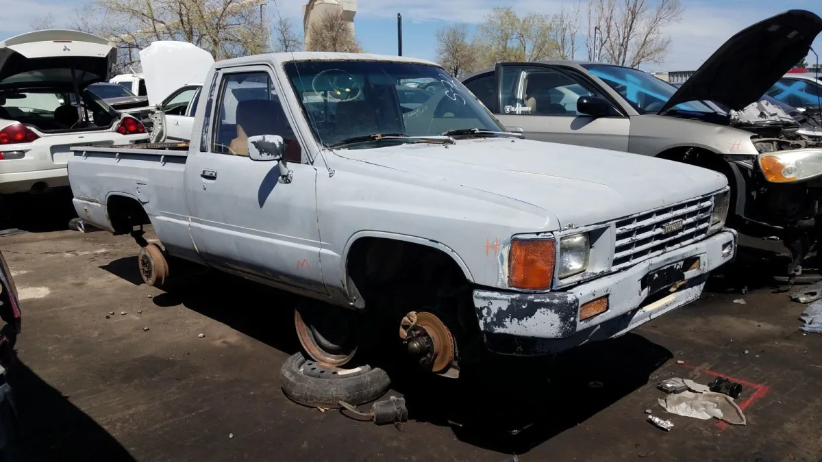 1984 Toyota Truck in California wrecking yard