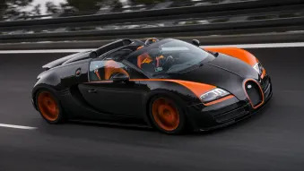 Bugatti Veyron Grand Sport Vitesse sets World Record as Fastest Production Open-Top Car