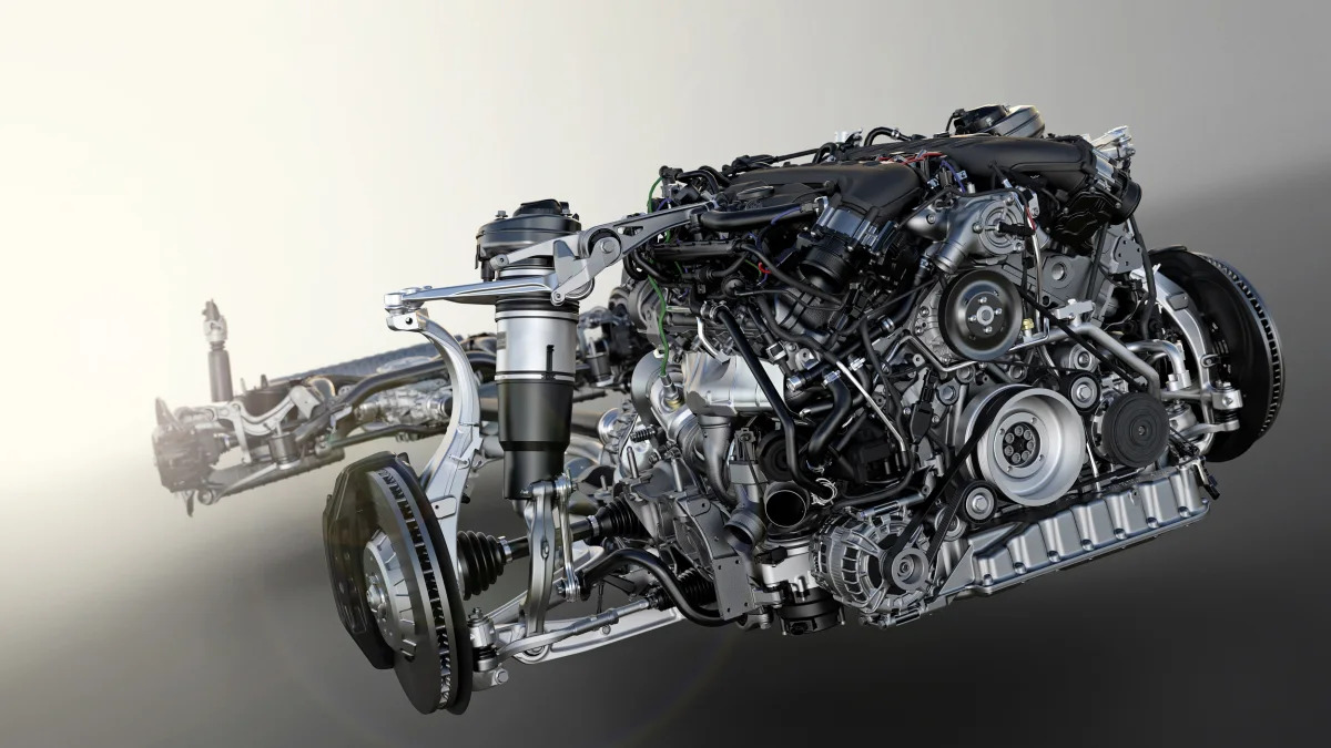 Bentley Bentayga W12 engine