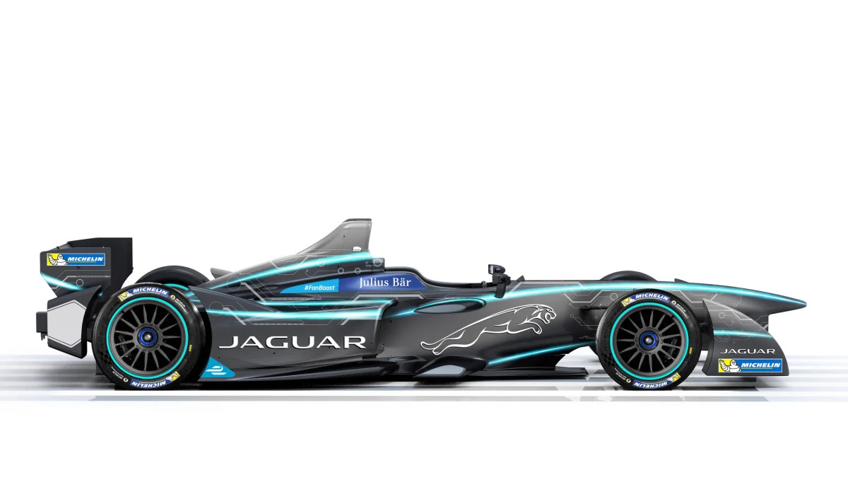 Jaguar Formula E side profile