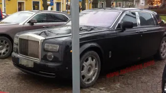 Rolls-Royce Phantom spy shots