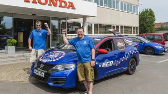 Honda Civic Tourer Guinness World Record for Fuel Economy