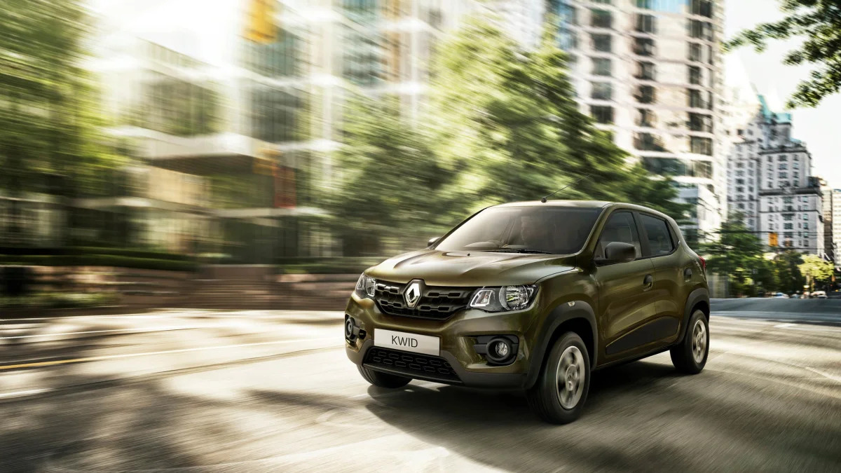 Renault Kwid motion front 3/4