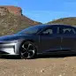 Lucid Air Pure front profile