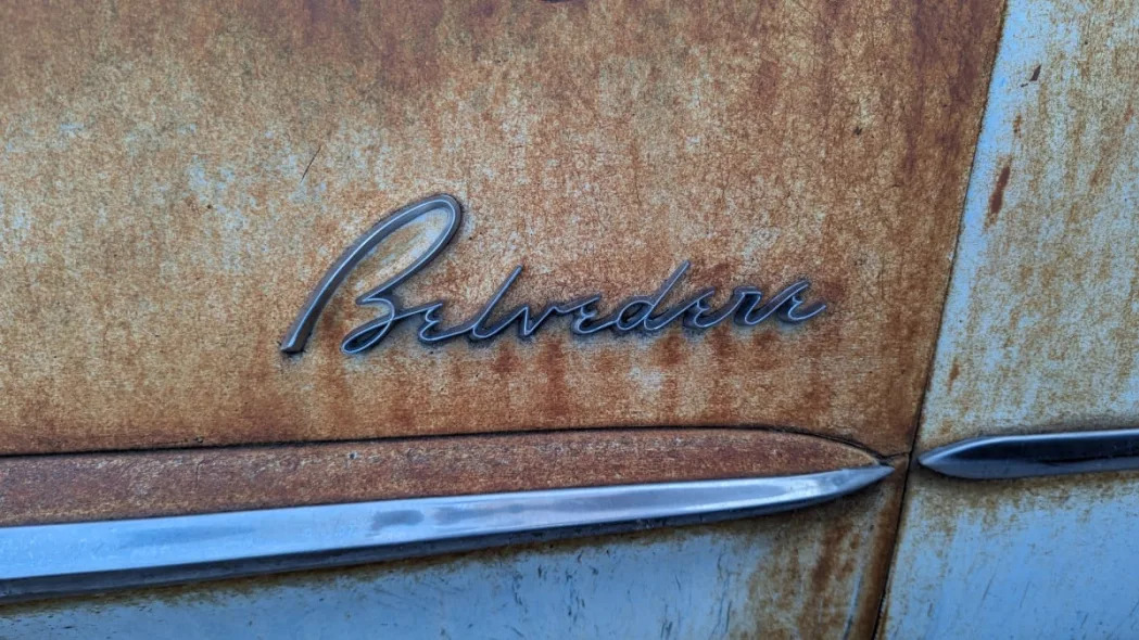 Junkyard Gem: 1954 Plymouth Belvedere Four Door Sedan