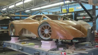 Splinter Wooden Supercar - the build