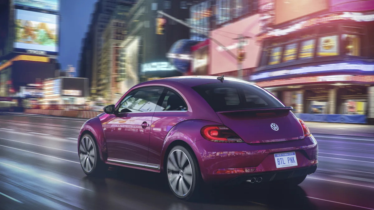 VW Beetle Pink Color Edition concept