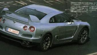 Nissan GT-R models - scans