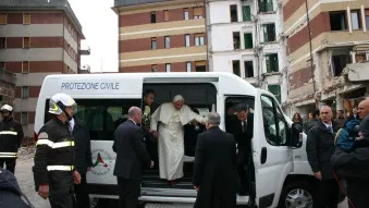 The Pope's Disaster Relief Fiat Ducato Panorama