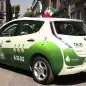 nissan leaf taxi mexico city