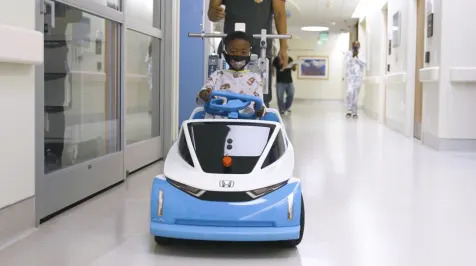 <h6><u>The Honda Shogo is a fun way for kids to navigate hospitals</u></h6>