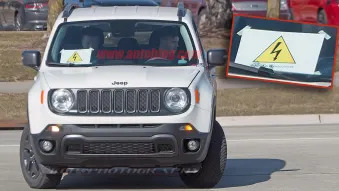 Jeep Renegade hybrid spy shots