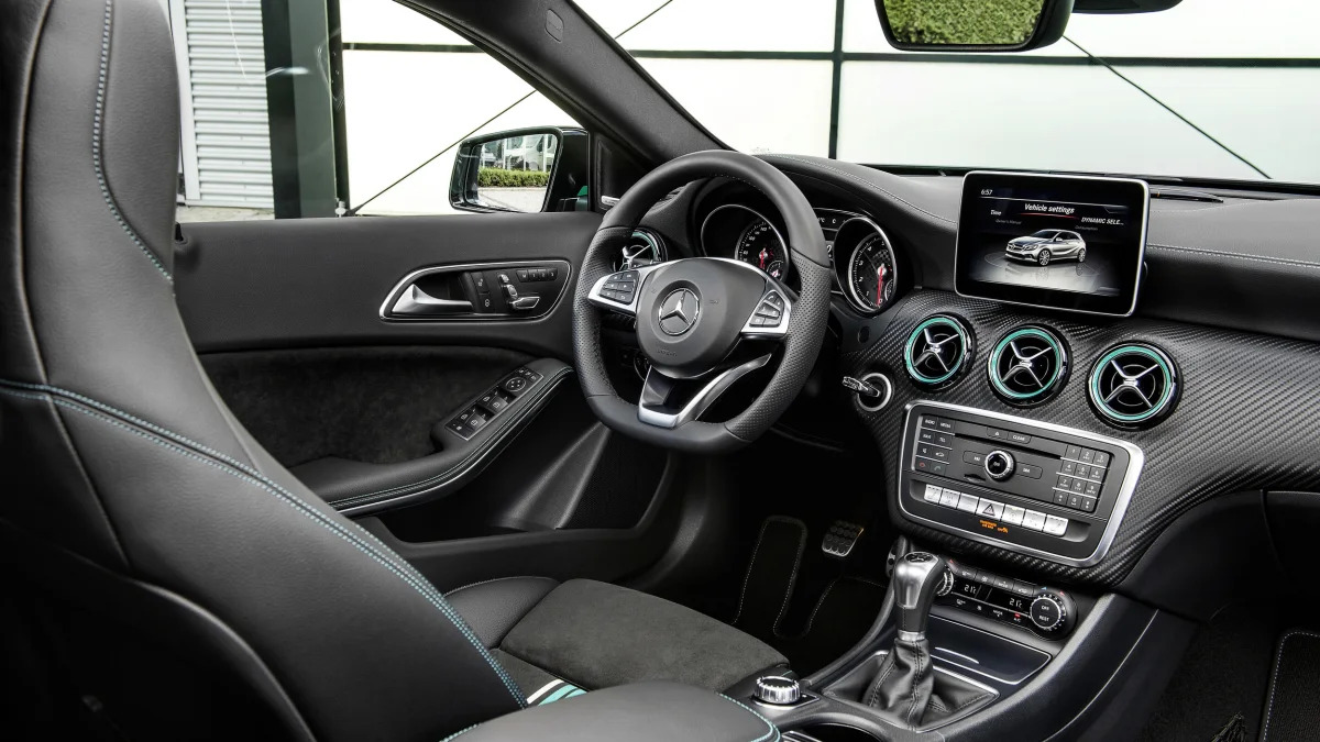 Mercedes-Benz A250 Motorsport Edition instrument panel.