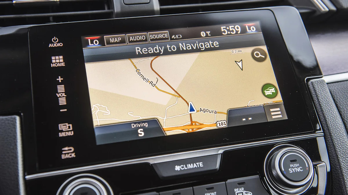 2016 Honda Civic navigation system