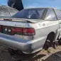 42 - 1993 Hyundai Scoupe in Colorado junkyard - photo by Murilee Martin