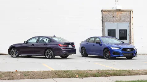 <h6><u>Acura TLX Type S vs. BMW M340i xDrive</u></h6>