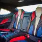 Lexus RC F Clippers Edition rear seats interior