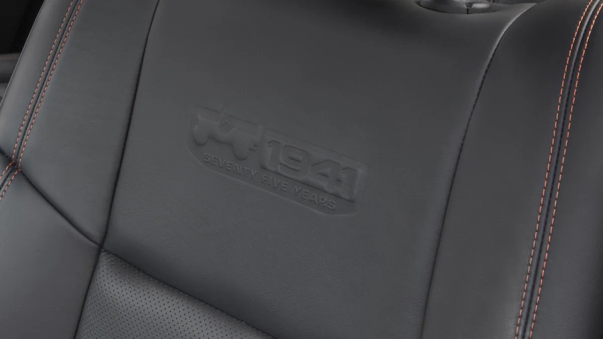 2016 Jeep Wrangler Unlimited 75th Anniversary Edition seat