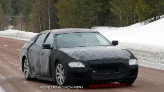 Maserati Quattroporte Spy Shots
