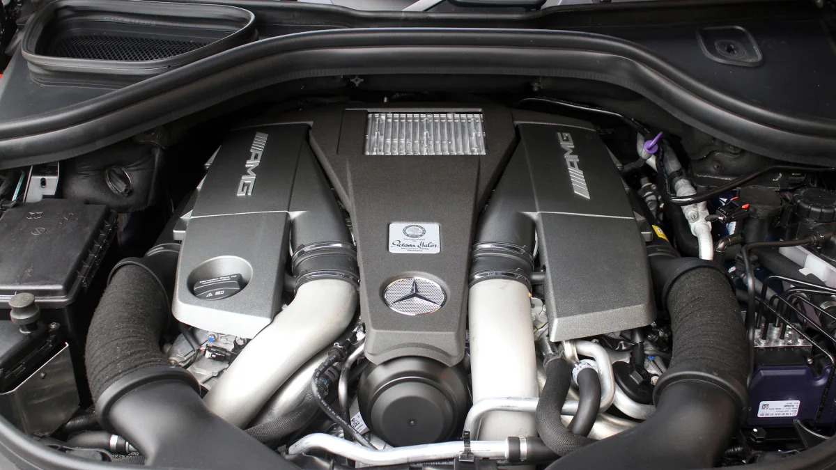 2016 Mercedes-Benz GLE Coupe engine