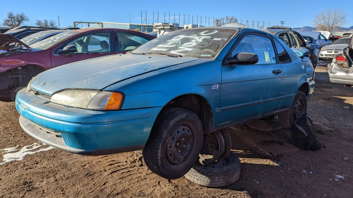 99 - 1995 Toyota Paseo in Colorado junkyard - photo by Murilee Martin