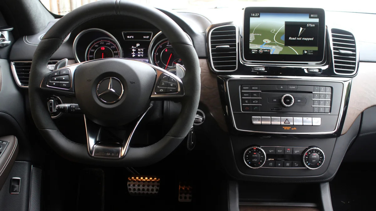 2016 Mercedes-Benz GLE Coupe interior