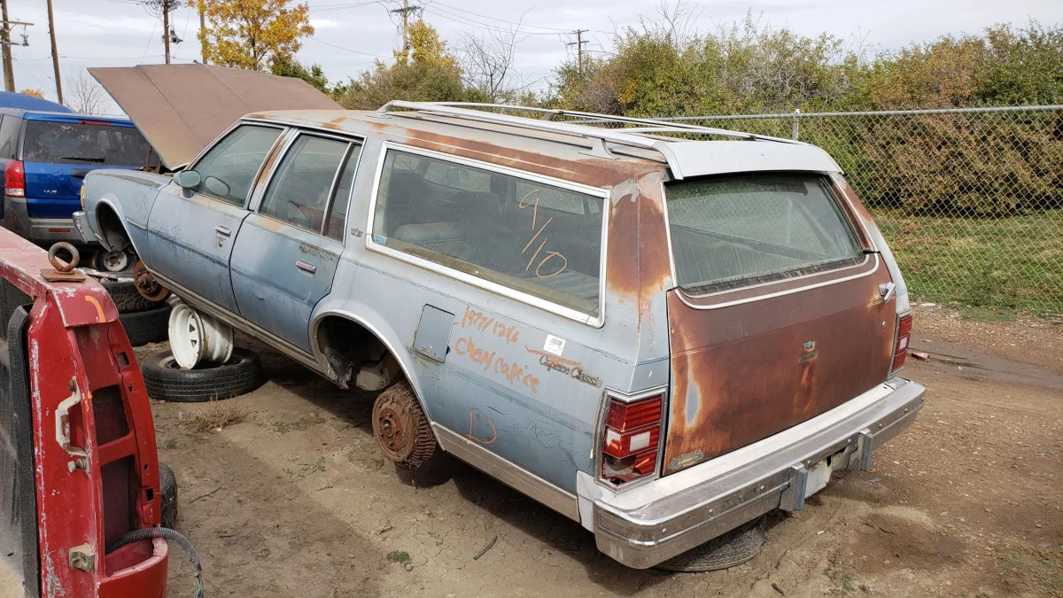 49 - 1979 Chevrolet Caprice wagon in Colorado Junkyard - Photo by Murilee Martin