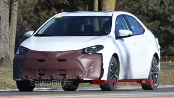 2017 Toyota Corolla Refresh Spy Shots