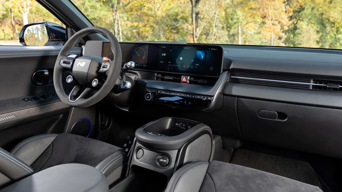 2025 Hyundai Ioniq 5 N interior from passenger
