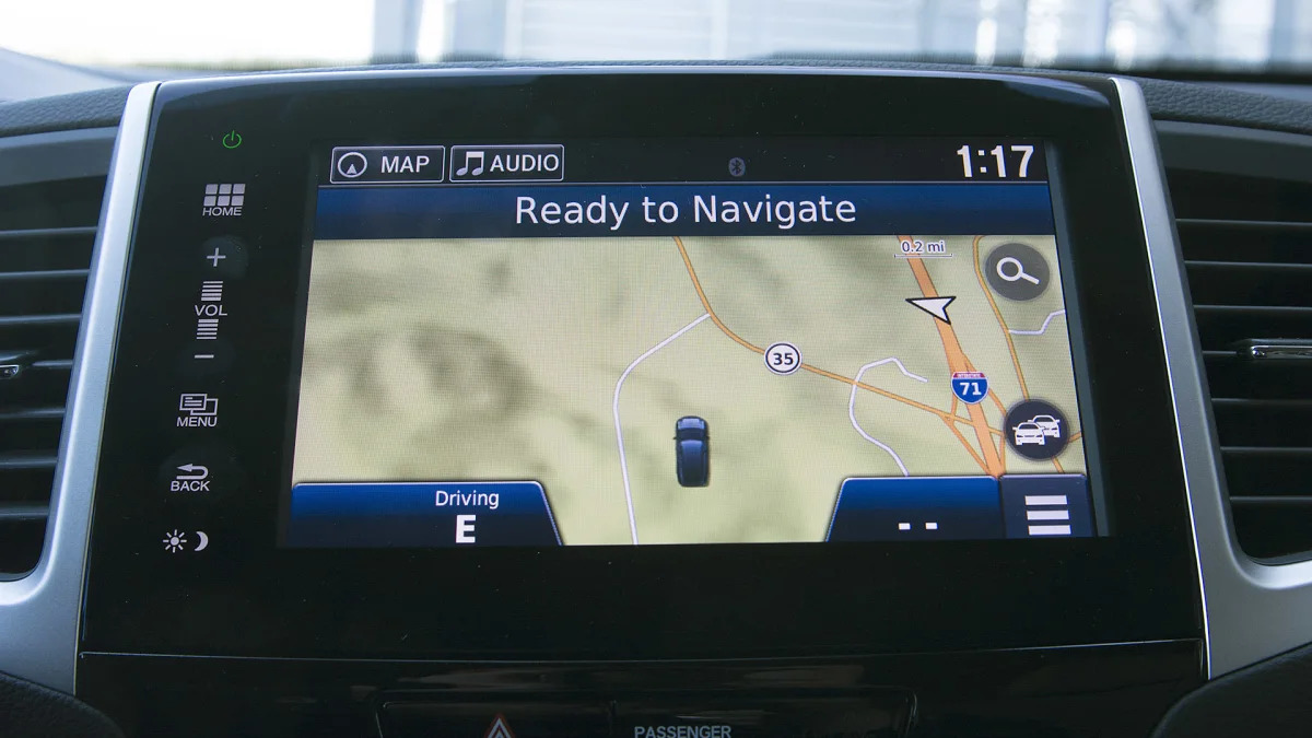 2016 Honda Pilot navigation system