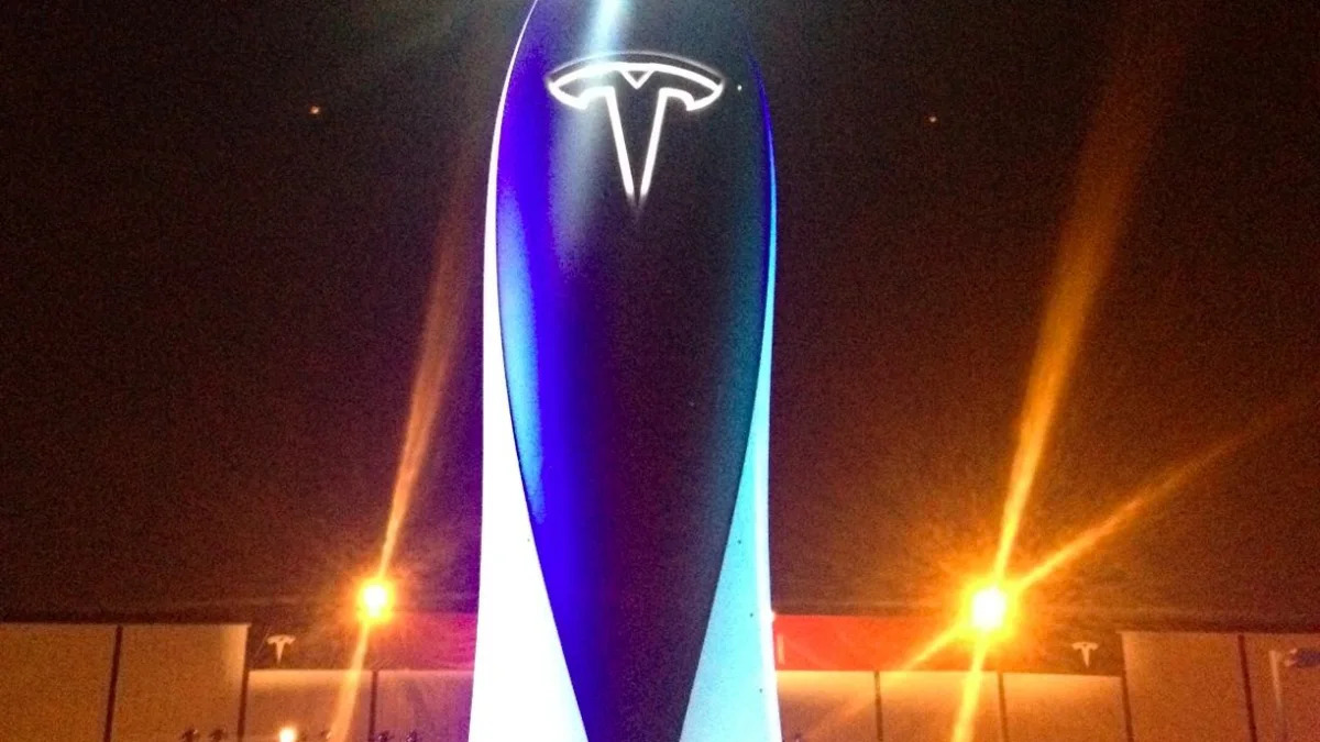 Tesla Supercharger Unveiling