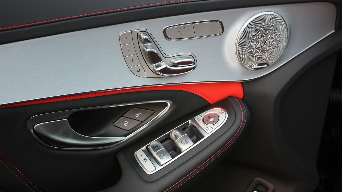 2015 Mercedes-AMG C63 S door controls