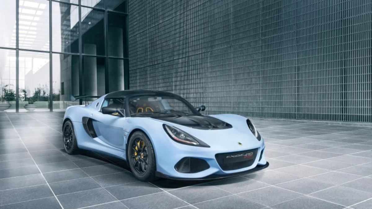 Lotus Exige Sport 410 is just over 2,400 pounds of forbidden fruit