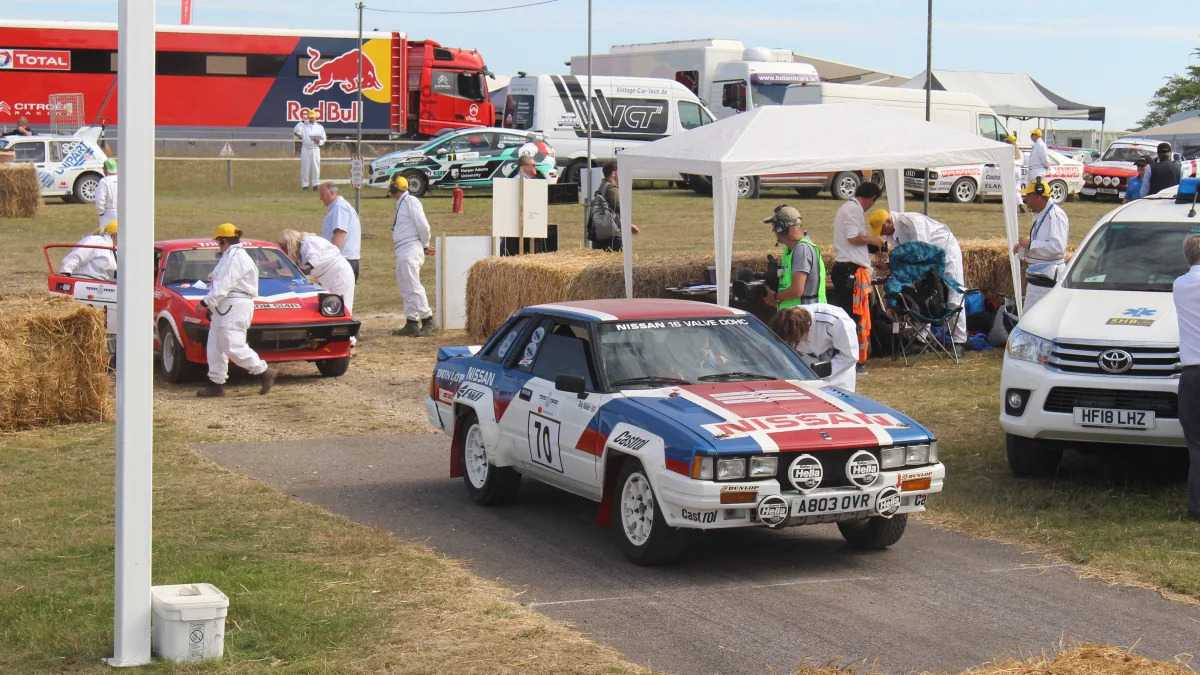 2019 Goodwood Festival of Speed rally stage