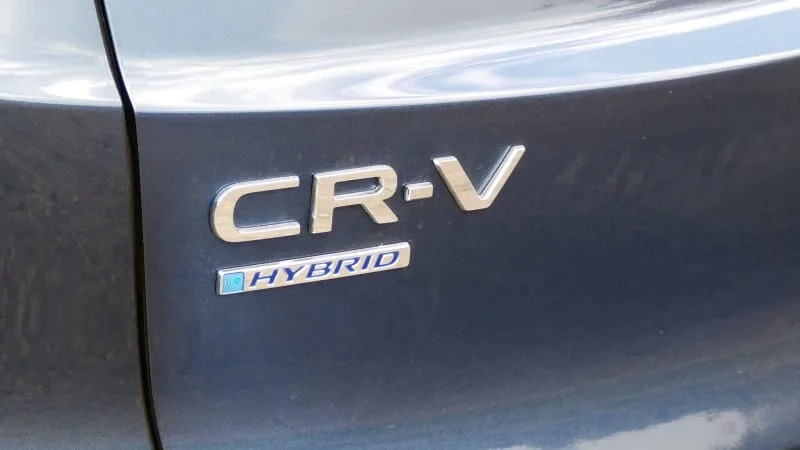 2023 Honda CR V Sport Touring hybrid badge
