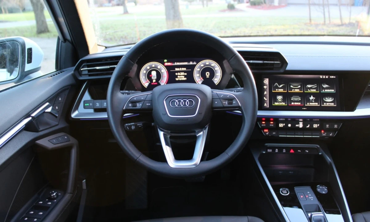 2022 Audi A3 Interior Review  Modern art at a discount - Autoblog