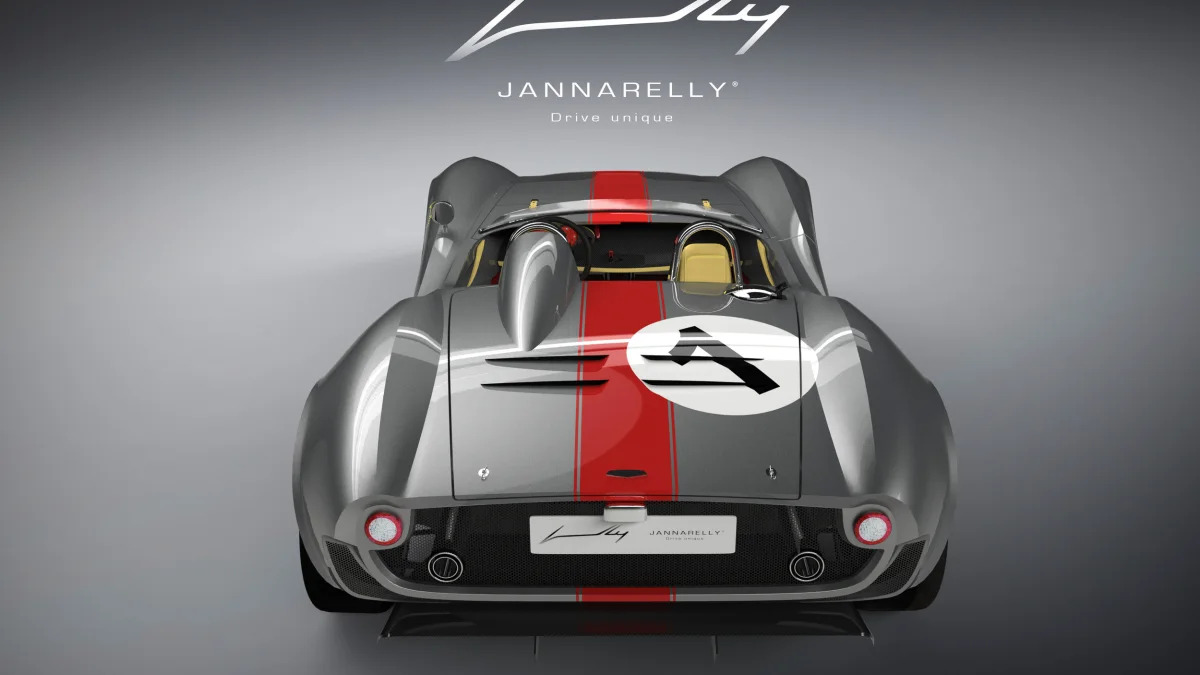 Jannarelly Design-1 red stripe rear