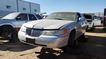 Junked 2000 Lincoln Town Car Cartier Edition