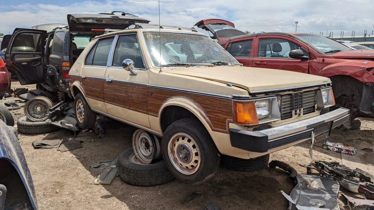 99 - 1979 Plymouth Horizon in Colorado junkyard - photo by Murilee Martin
