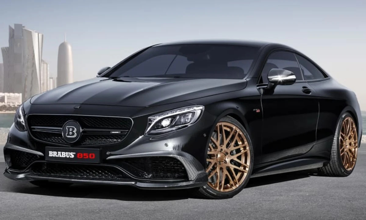 Brabus 850 6.0 Biturbo Coupe is an extroverted, 217-mph Mercedes S63 AMG -  Autoblog