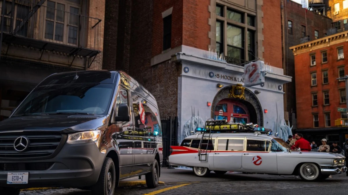 Mercedes-Benz Sprinter gets starring role in Ghostbusters film