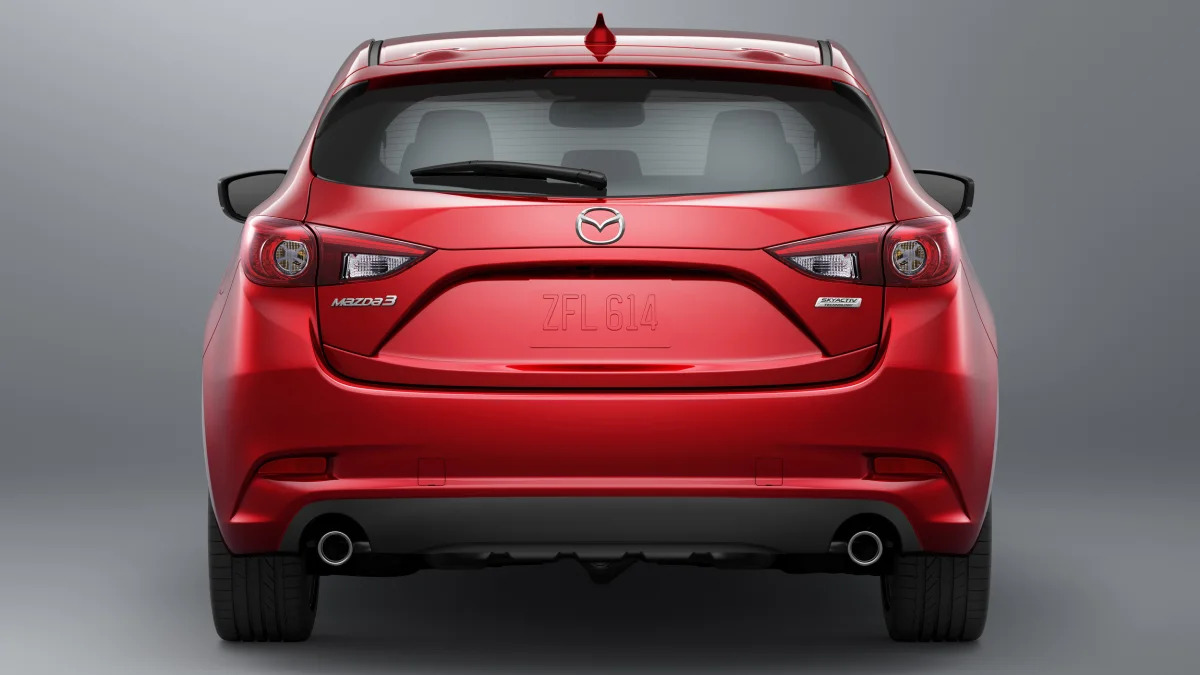 2017 Mazda3 Rear Exterior