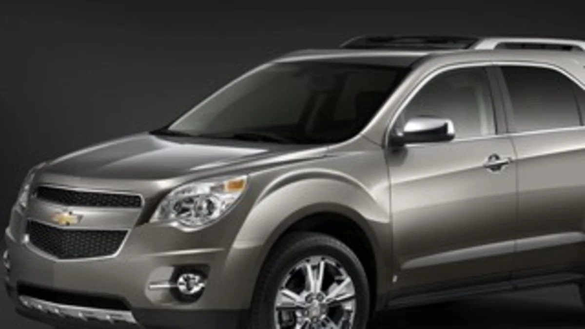Best CUV No. 1: Chevy Equinox