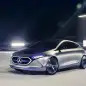 Mercedes Concept EQA revealed at the 2017 Frankfurt Motor Show, Mercedes Concept EQA revealed at the 2017 Frankfurt Motor Show, rolling shot.