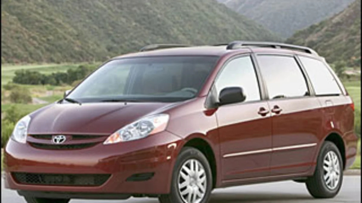 Minivan: Toyota Sienna