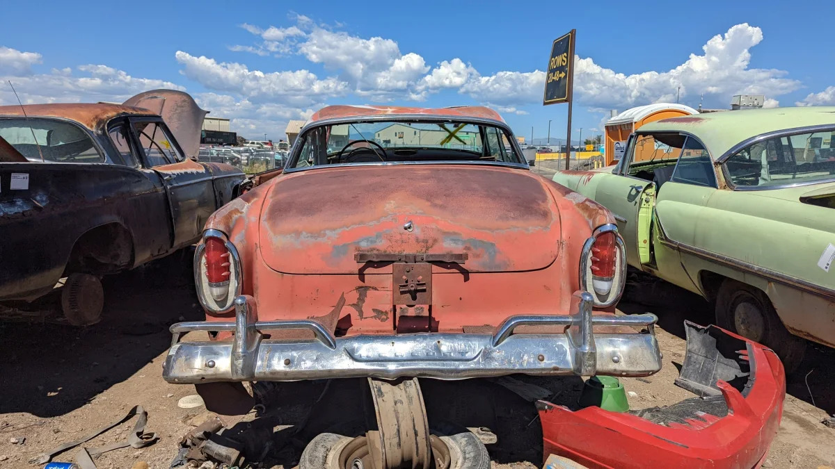 46 - 1955 Mercury Monterey in Colorado junkyard - Photo by Murilee Martin