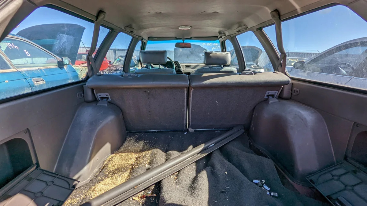 05 - 1991 Subaru Loyale Wagon in Colorado junkyard - photo by Murilee Martin