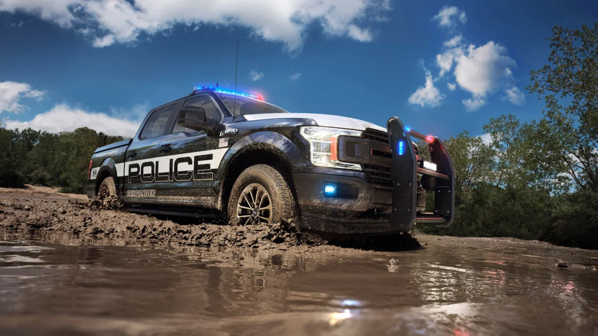 2018 Ford F-150 Police Responder mud