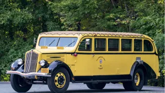 1937 Yellowstone tour bus